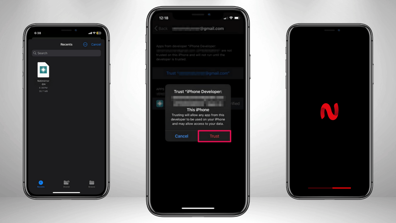 Downloading and Installing NetMirror App on iOS (2)
