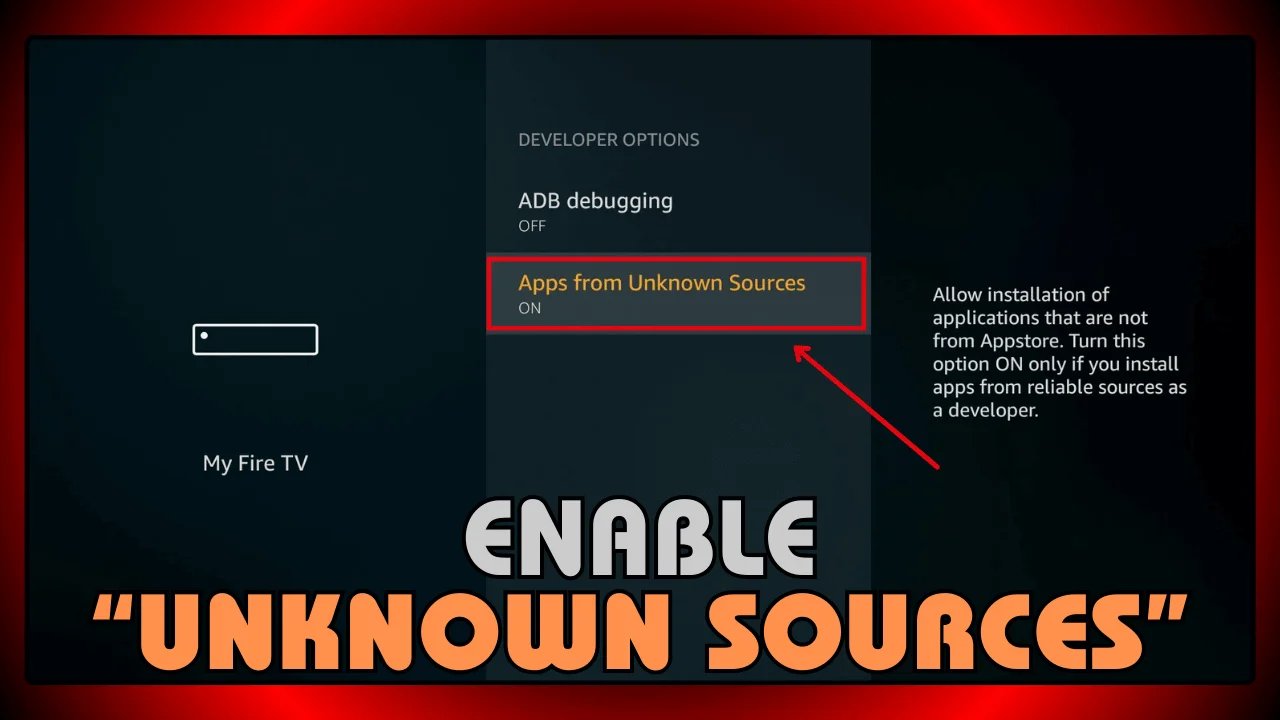 Enable Apps from Unknown Sources