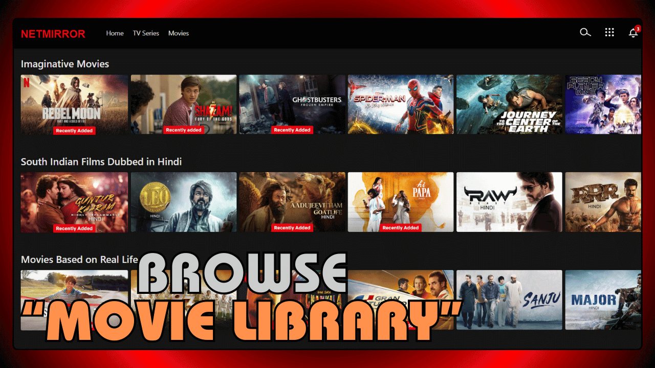 Browse Movie Library