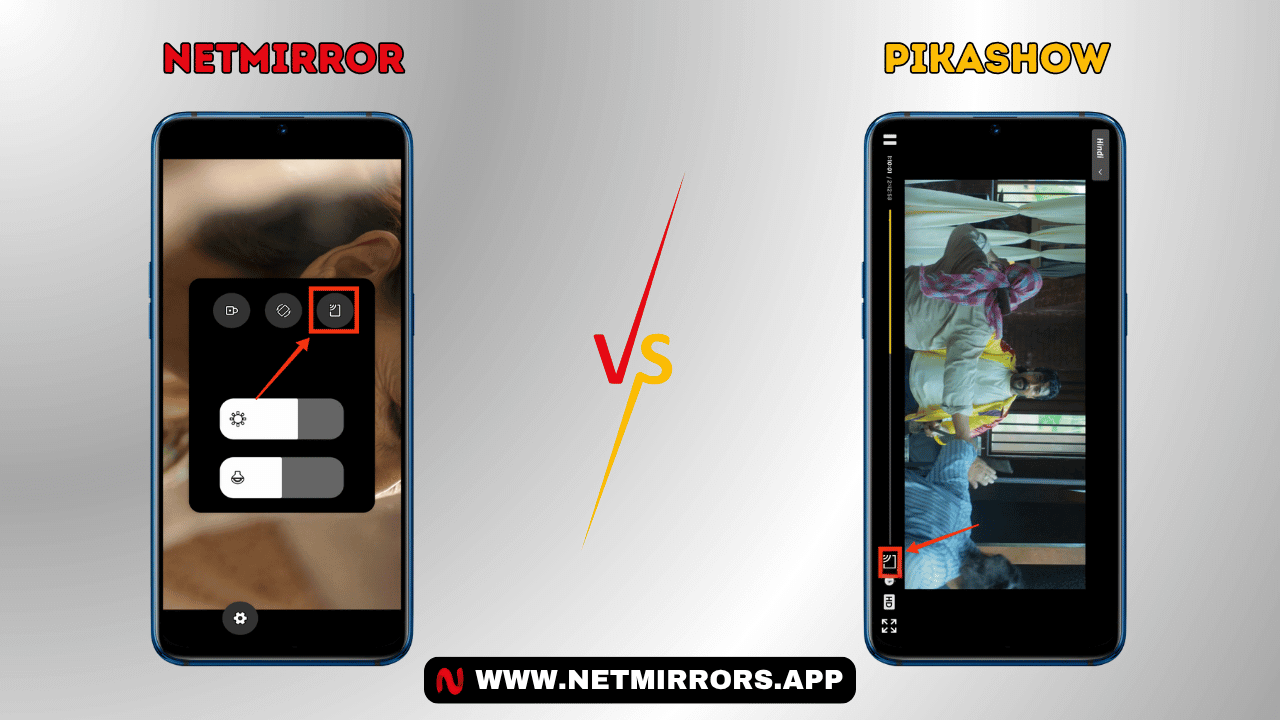 NetMirror vs. PikaShow: Device Support