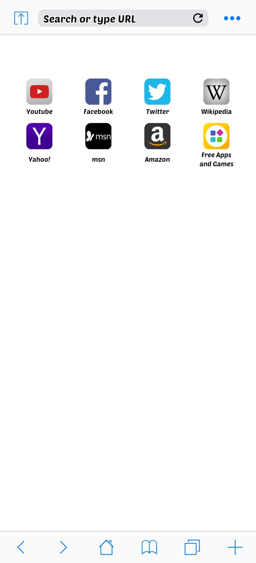 Open Safari on iPhone