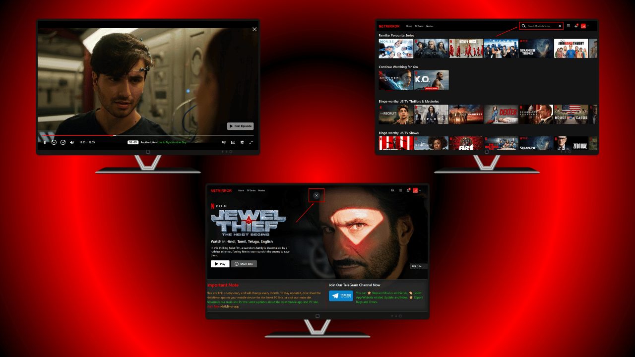 Use NetMirror Web on Smart TVs & Firestick (2)