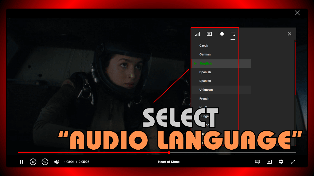 Select Audio Language